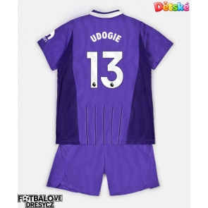 Tottenham Hotspur Destiny Udogie #13 Dětské Alternativní dres komplet 2026-27 Krátký Rukáv (+ trenýrky)